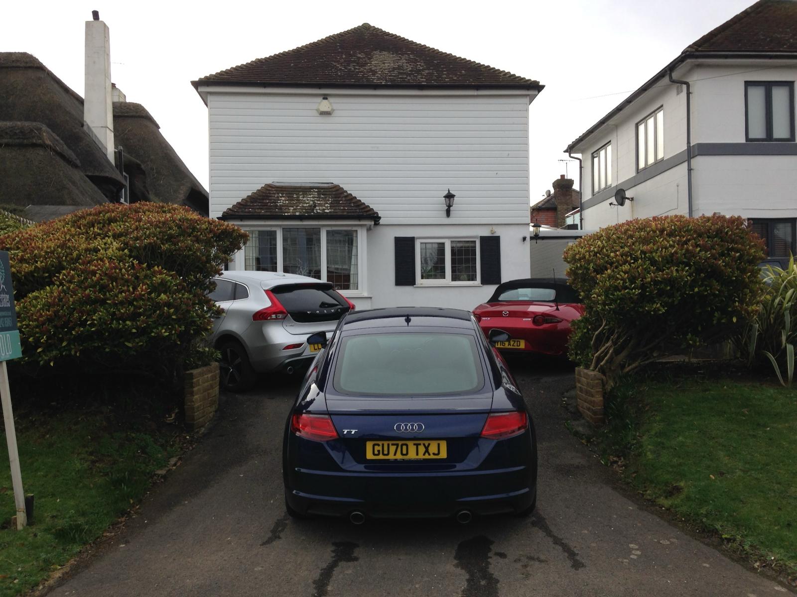 the front before any work