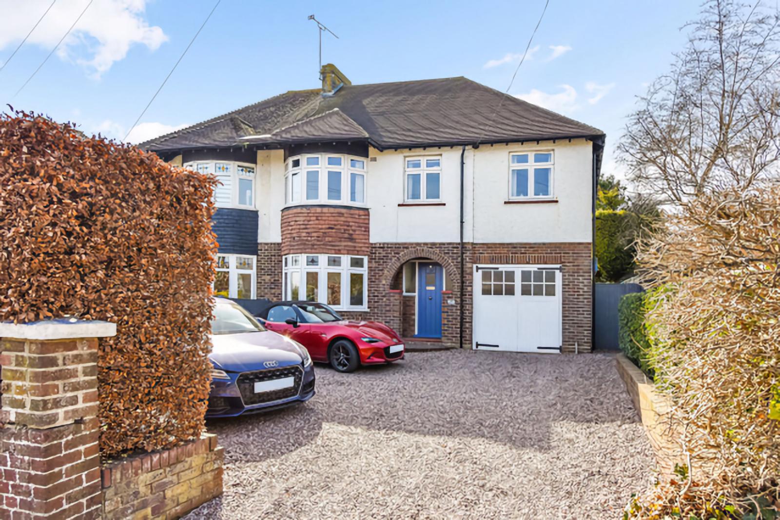 View of completed works - front of house